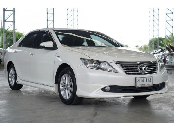 2013 TOYOTA CAMRY 2.0 G EXTREMO  A/T สีขาว